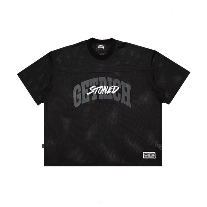 Stoned x GRE : Mesh Jersey Black