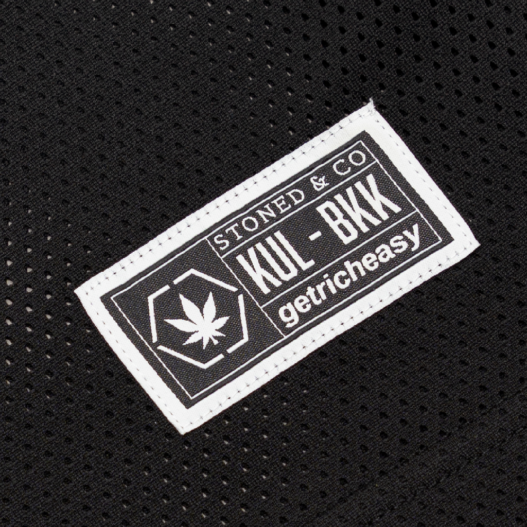 Stoned x GRE : Mesh Jersey Black