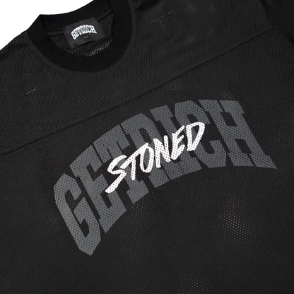 Stoned x GRE : Mesh Jersey Black