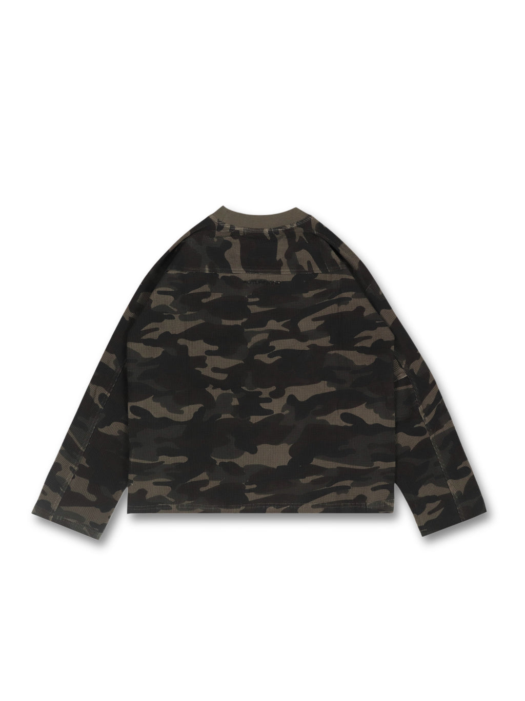 Waffle Structural Long Sleeve Camo