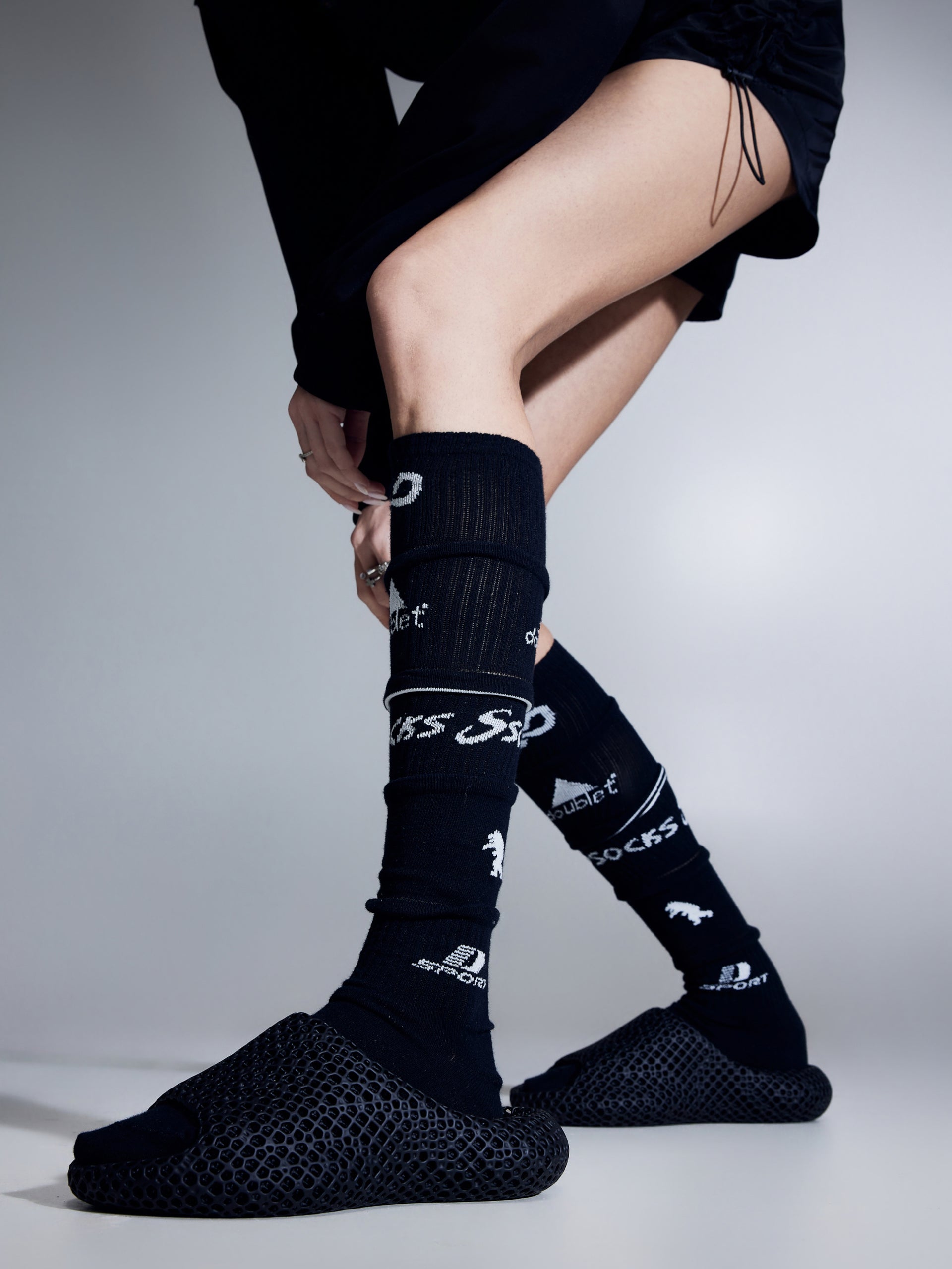 Awake 3D Printed Slipper Black