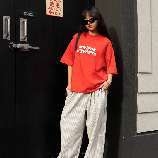 A.A Anytime Anywhere Tee Red