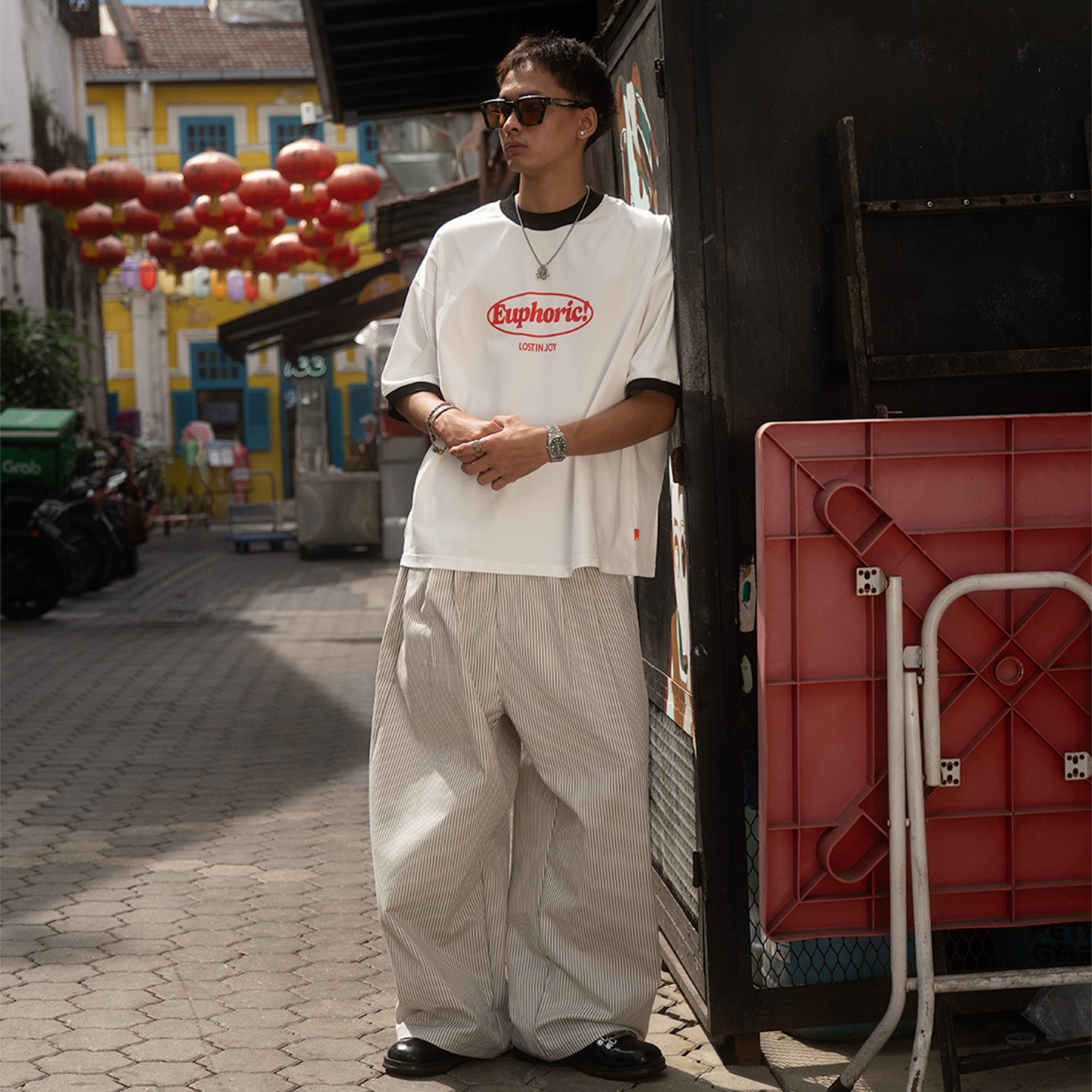 A.A Euphoric Ringer Tee