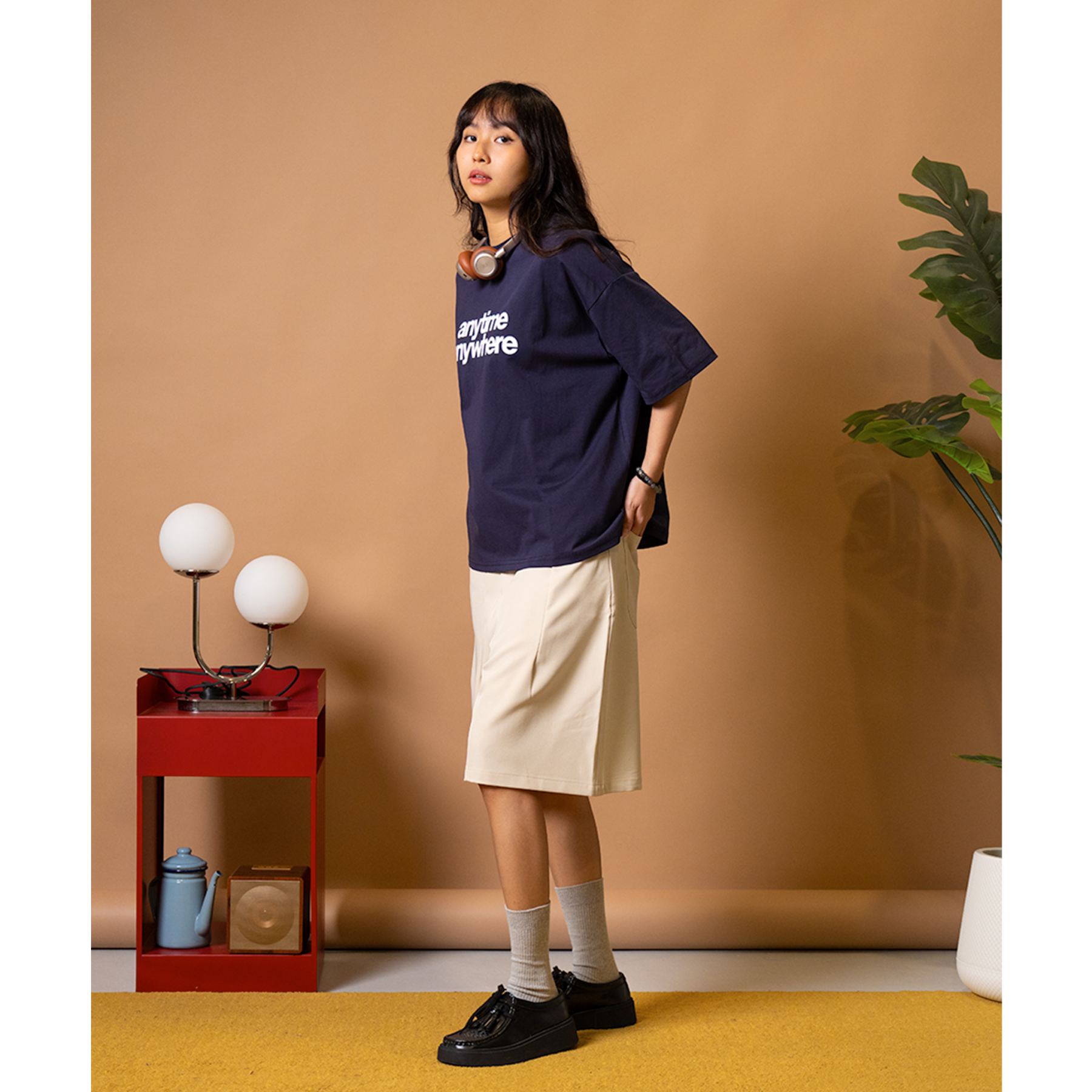 A.A Anytime Anywhere Tee Navy