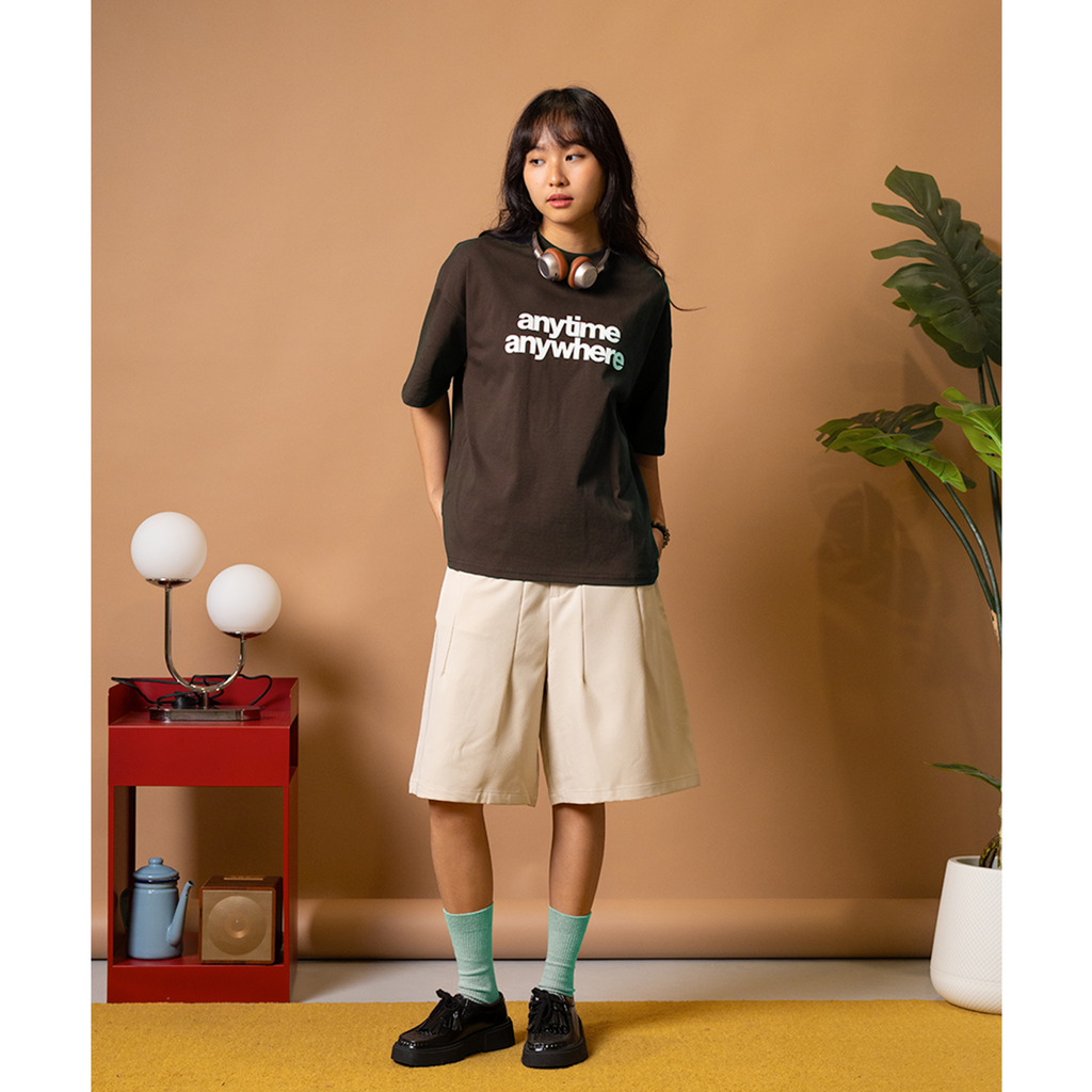 A.A Anytime Anywhere Tee Brown
