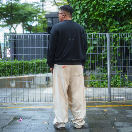 A.A Drop Point Crewneck