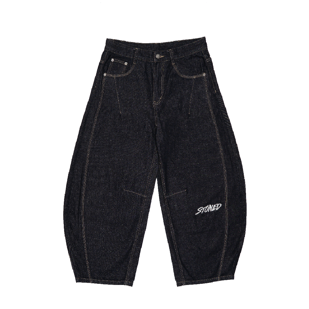 Dark Horse : Barrel Pants Denim