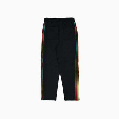 Smiley Rainbow Track Pants | Black