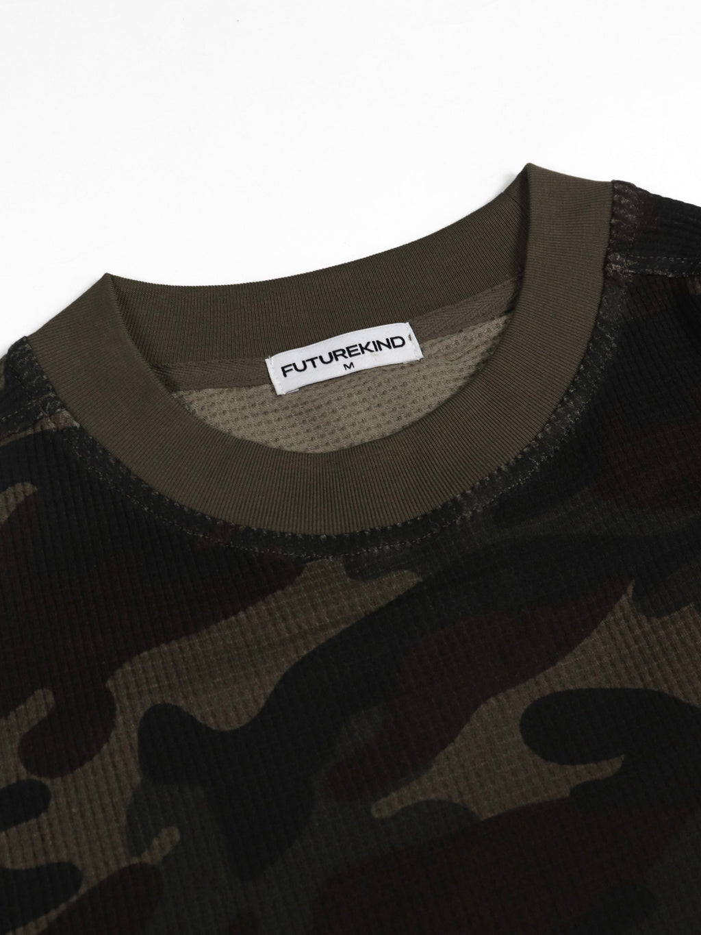 Waffle Structural Long Sleeve Camo