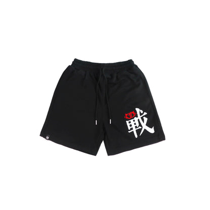 WARRIOR LOGO BLACK PANTS