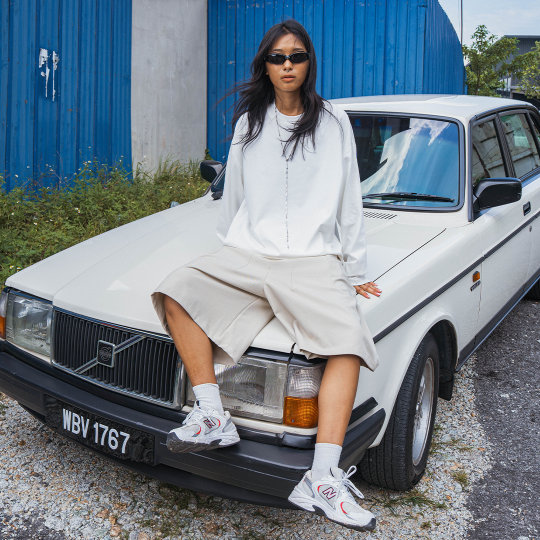 A.A Basic Long Sleeve White