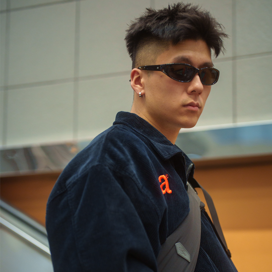 A.A Navy Wale Cord Jacket