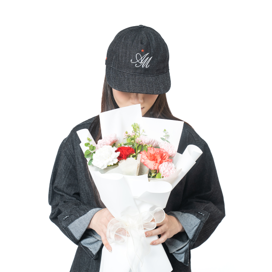 AA x Mythos Pinstripe Denim Cap