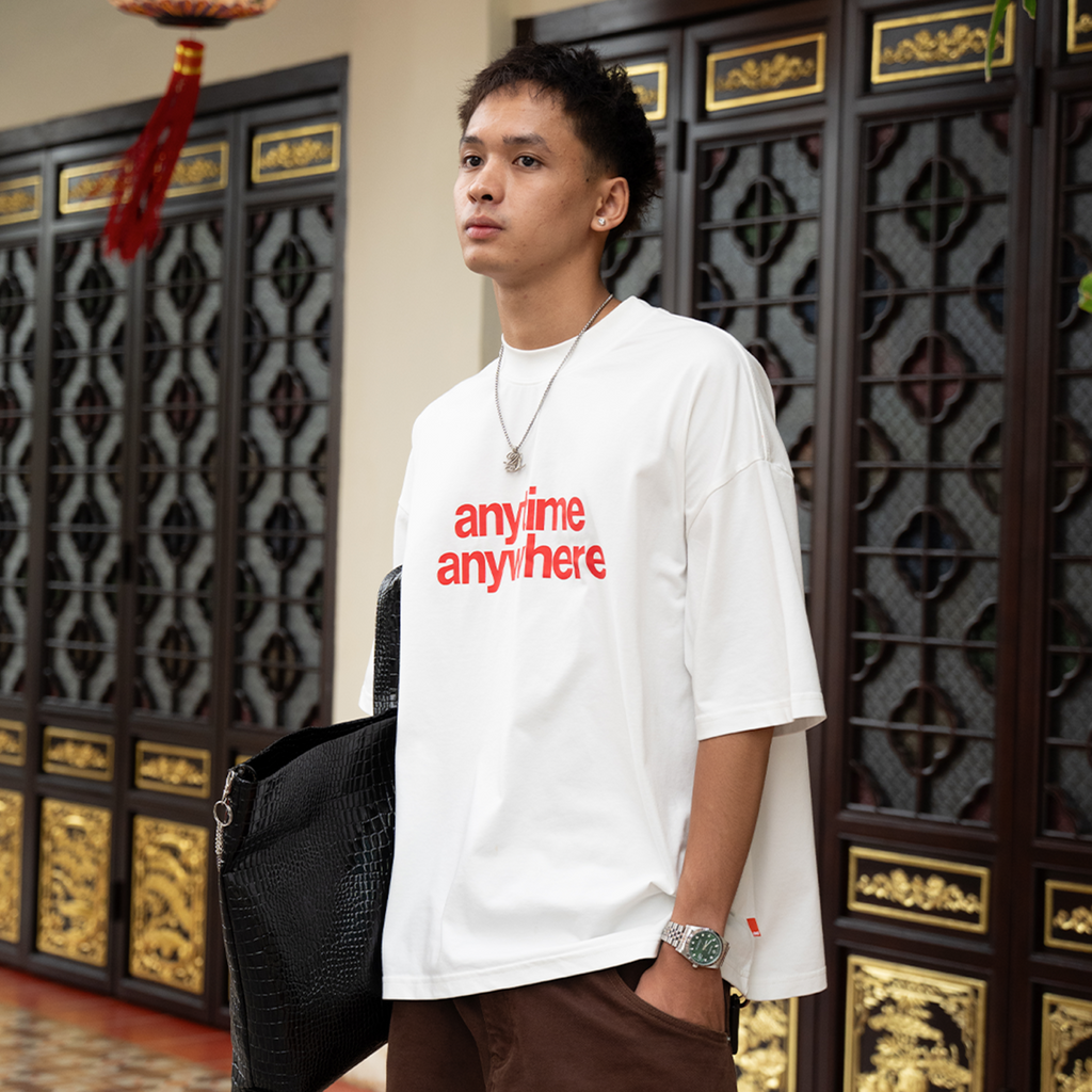 A.A Anytime Anywhere Tee White