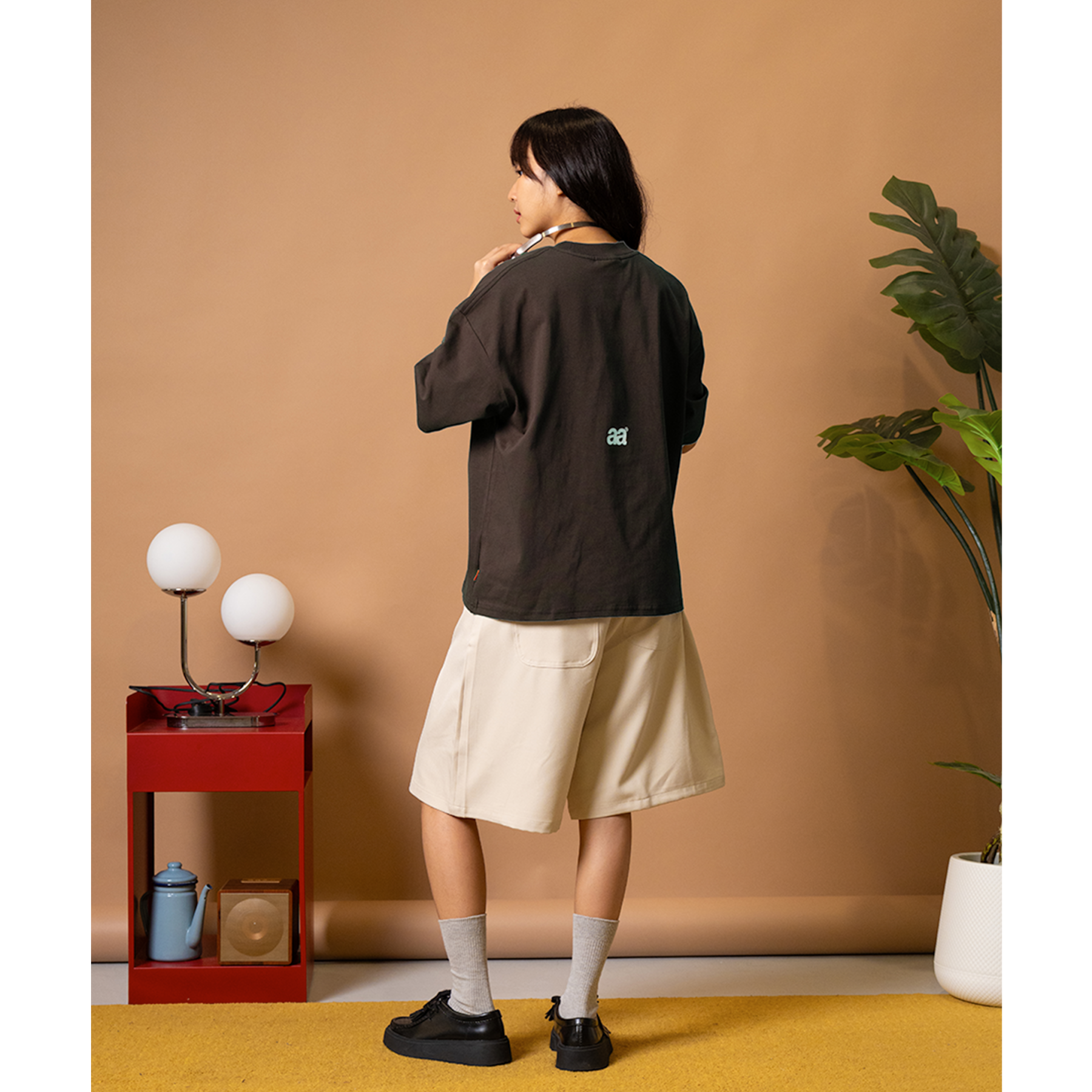 A.A Anytime Anywhere Tee Brown