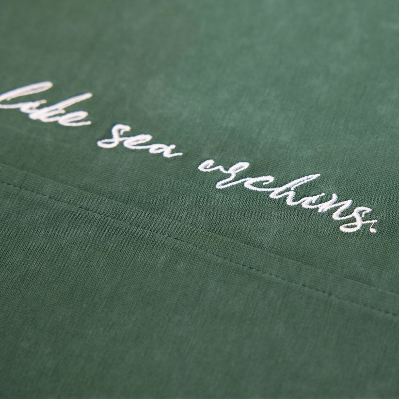 Core Basic Washed Tee Olive