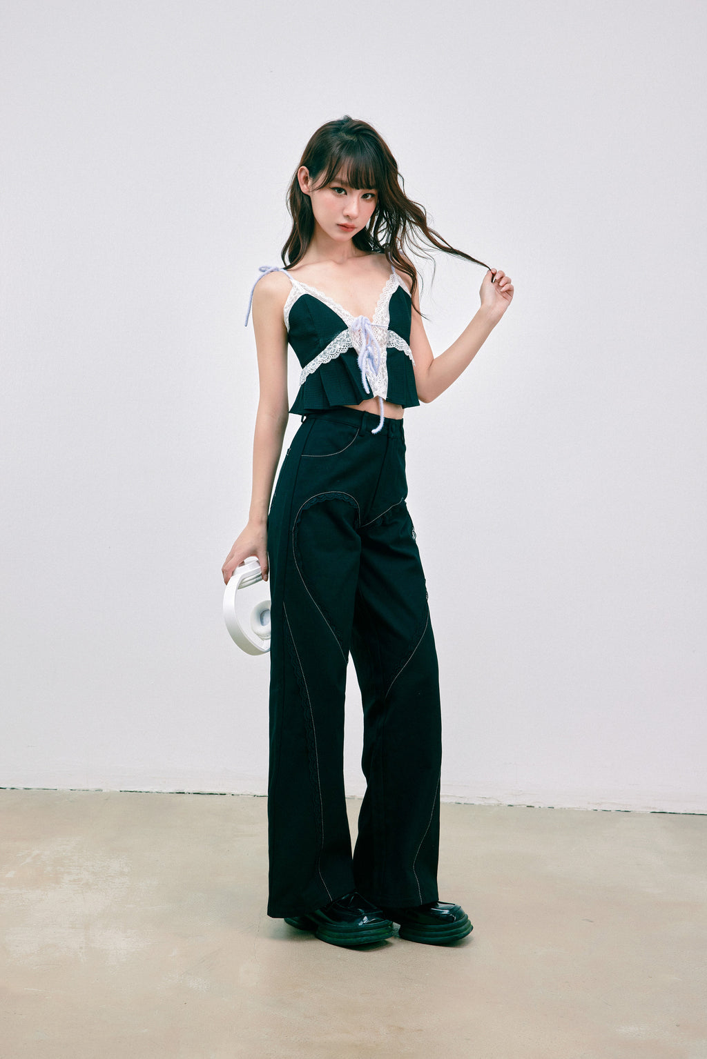Lovey Dovey Camisole (Black)