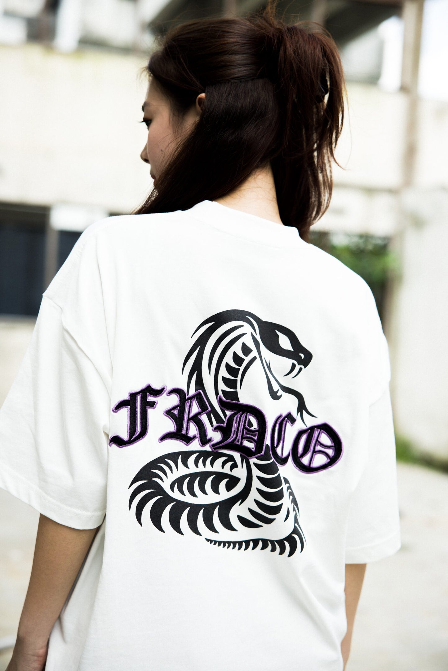 SNAKE EMP ESSENTIAL WHITE TEE