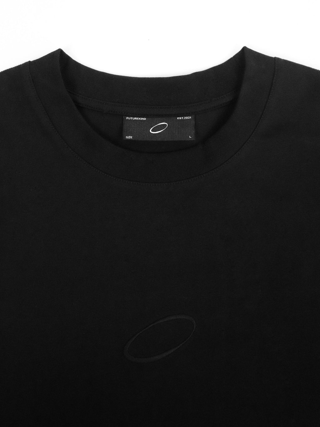Structural Seam Tee Black