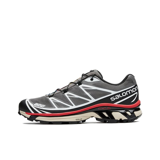 Salomon XT-6 'Pewter Black Aurora Red'