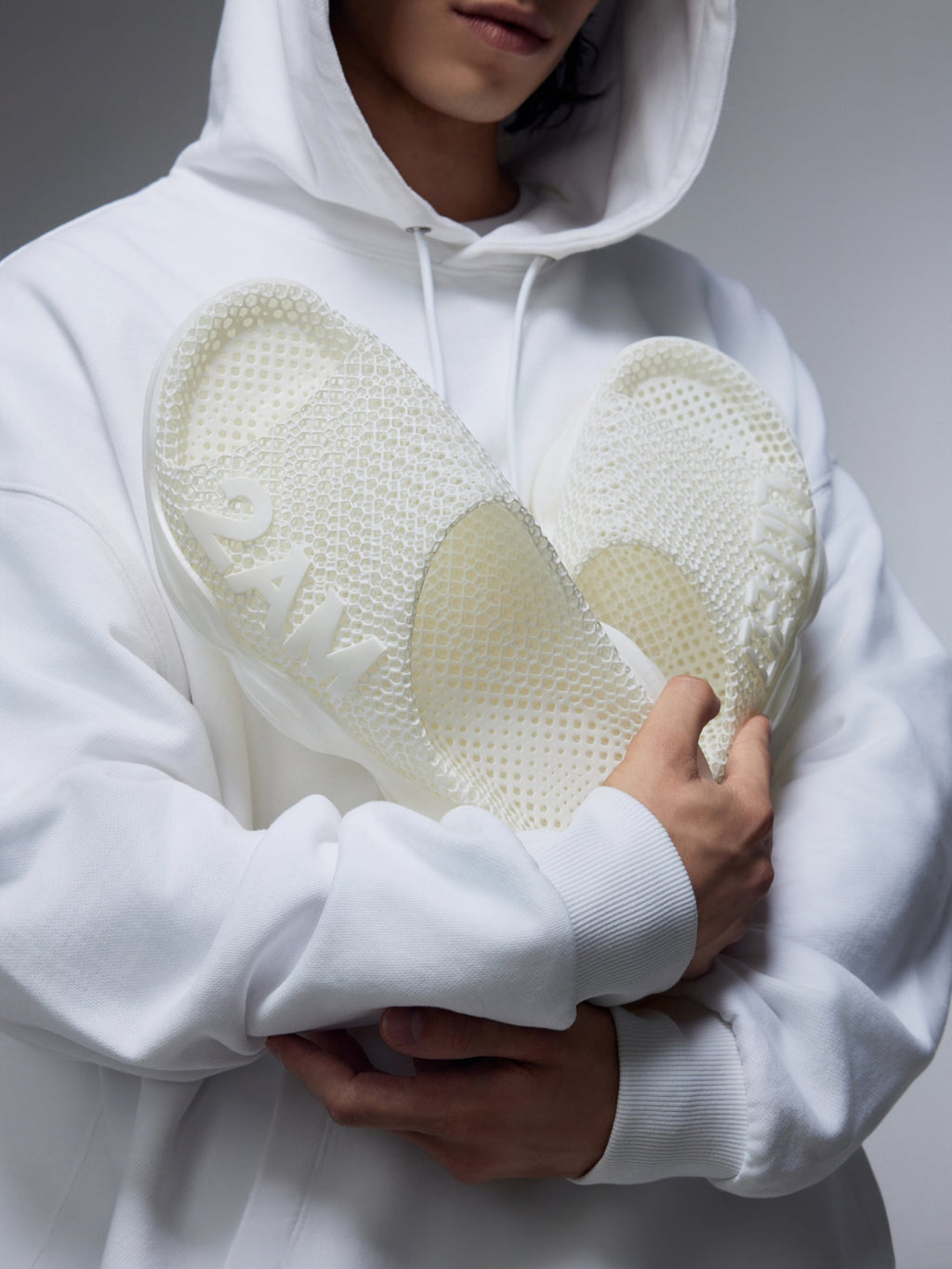 Surfer 3D Printed Slipper White