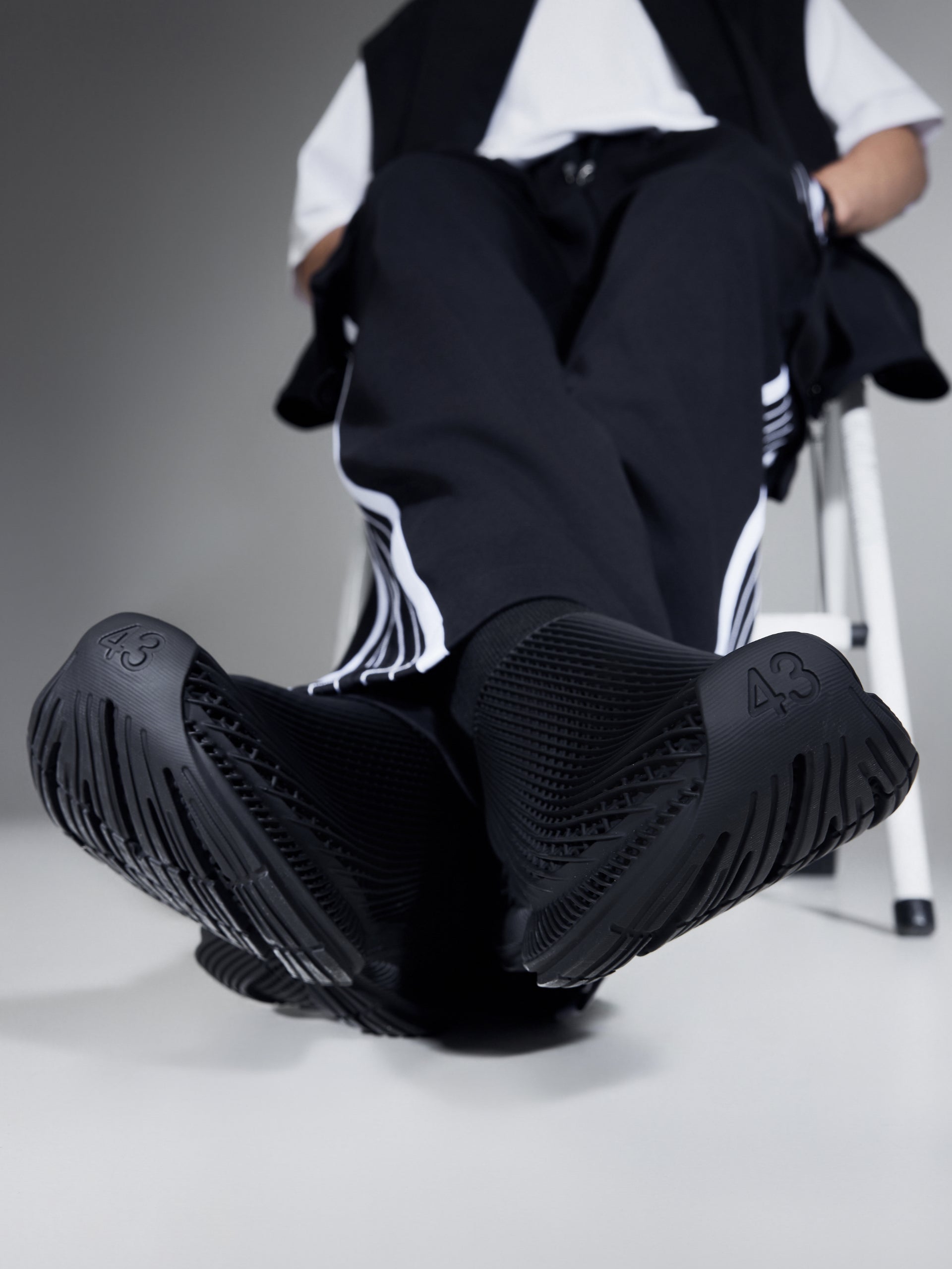 Evolve 3D Printed Sneaker Black