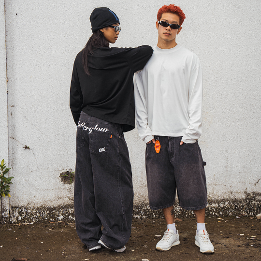 A.A Stone Washed Shorts Carpenter