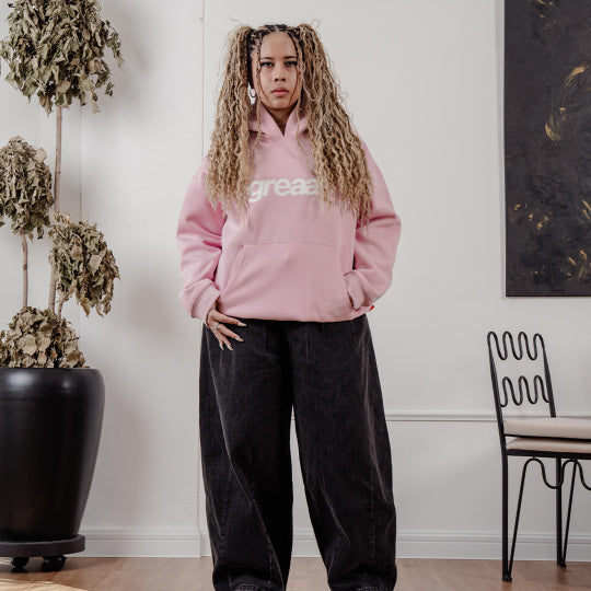 A.A Greaat Hoodie Blush Pink
