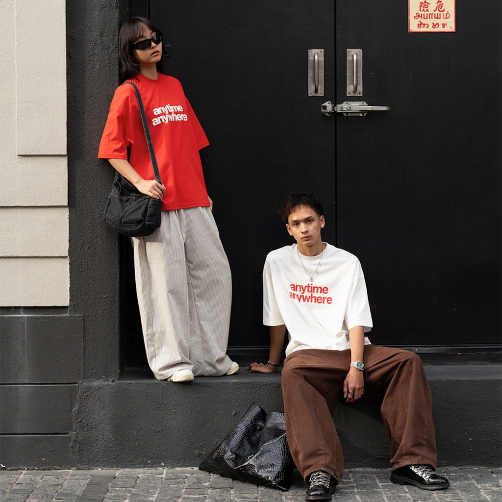 A.A Anytime Anywhere Tee White