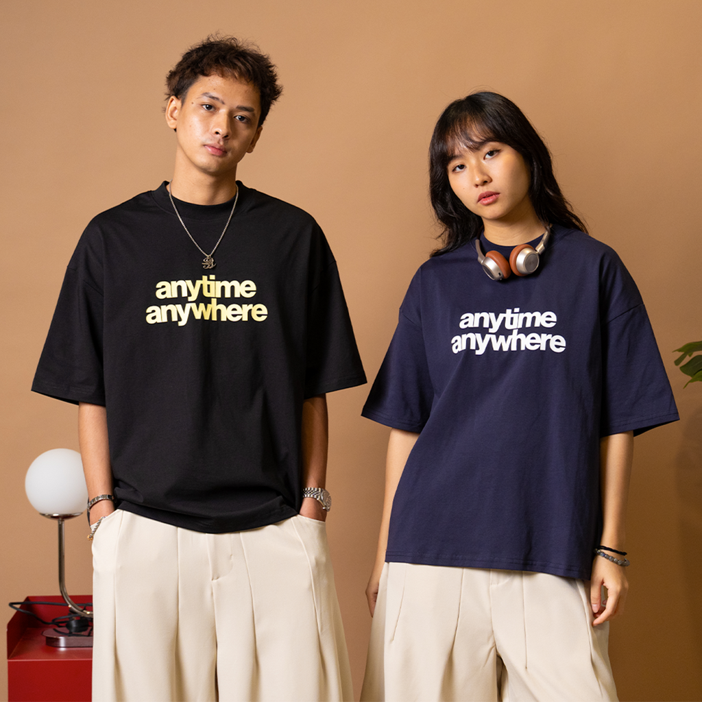 A.A Anytime Anywhere Tee Black