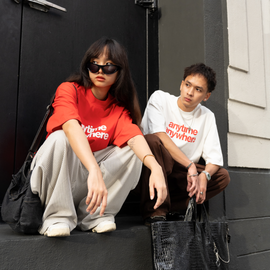 A.A Anytime Anywhere Tee Red