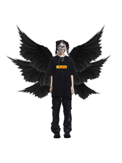 WUCHANG LOGO BLACK TEE