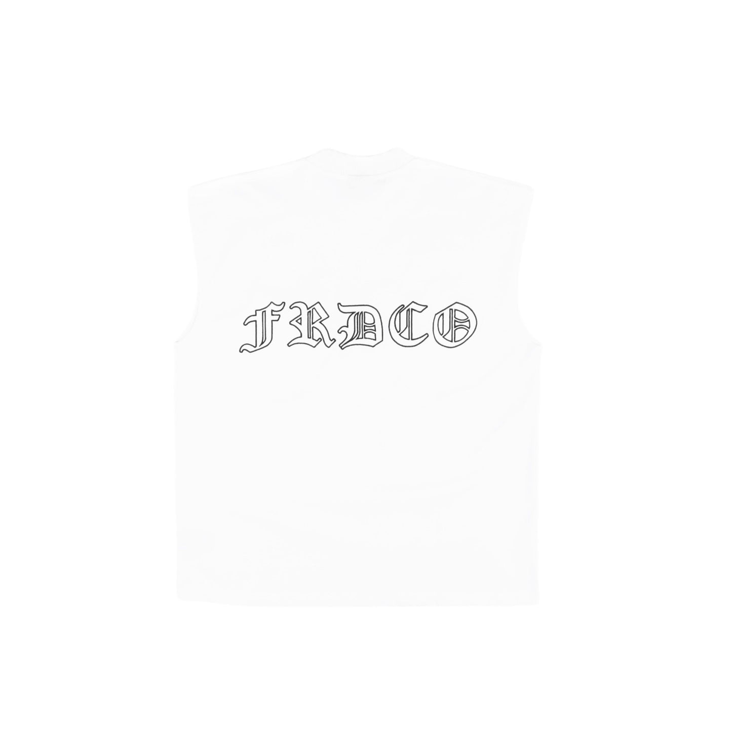 GHOST ARMY LOGO WHITE TEE