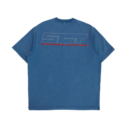 Uniform System T-Shirt Wave Blue