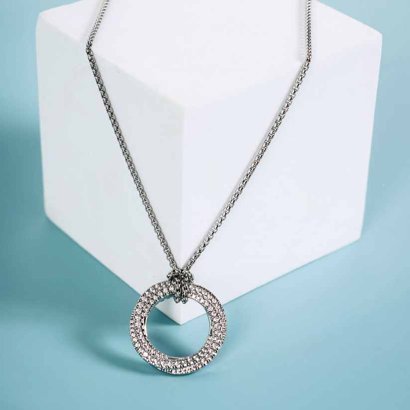 Luna Necklace Silver