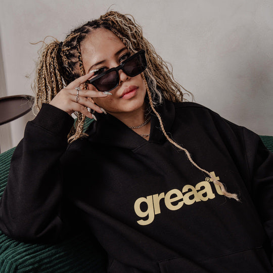 A.A Greaat Hoodie Black