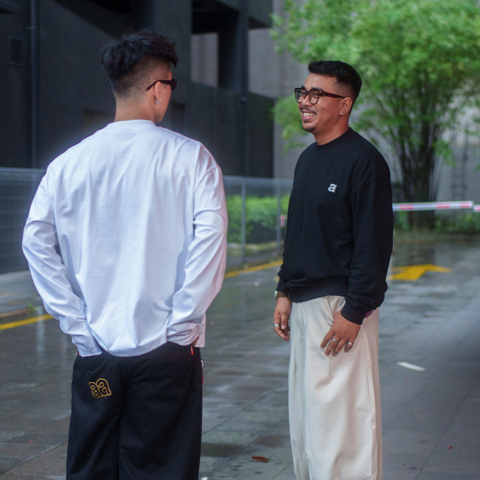 A.A Drop Point Crewneck