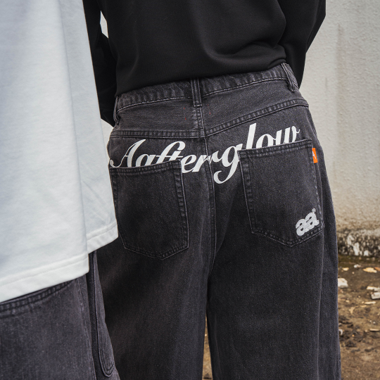 A.A Stone Washed Baggy