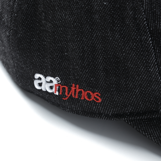 AA x Mythos Pinstripe Denim Cap