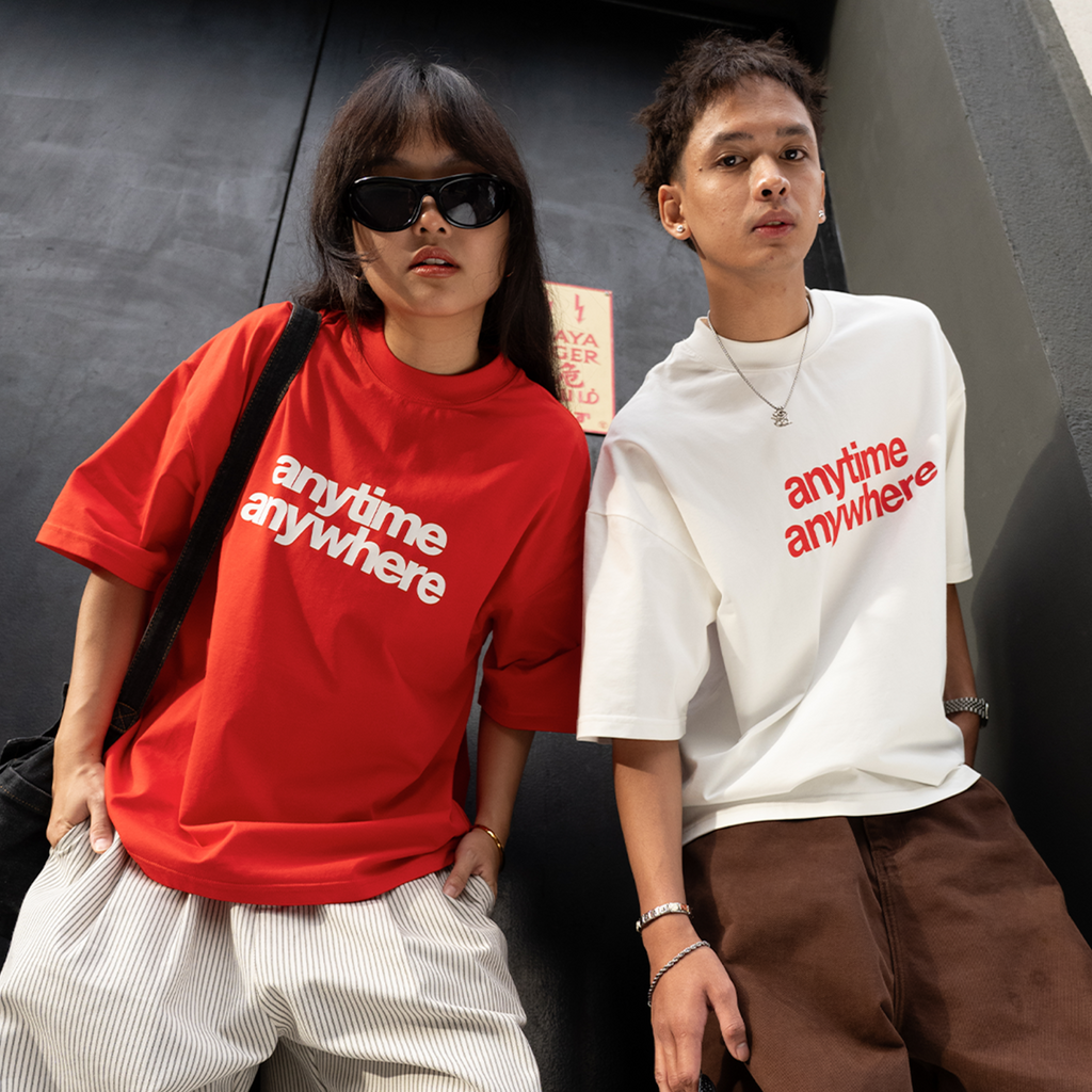 A.A Anytime Anywhere Tee White