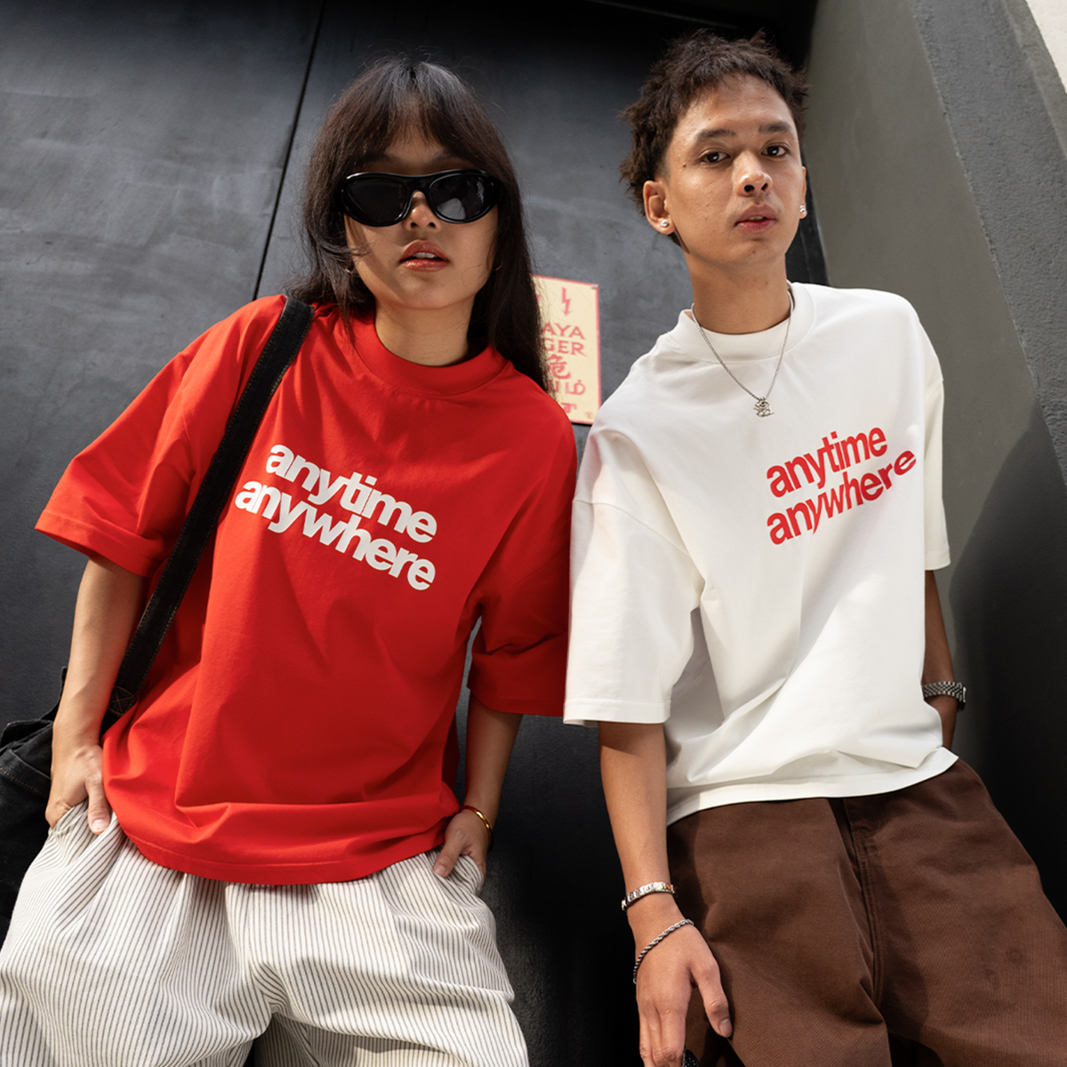A.A Anytime Anywhere Tee White