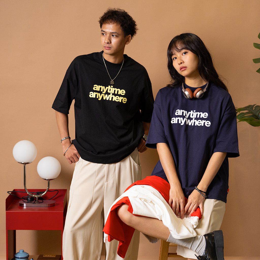 A.A Anytime Anywhere Tee Black