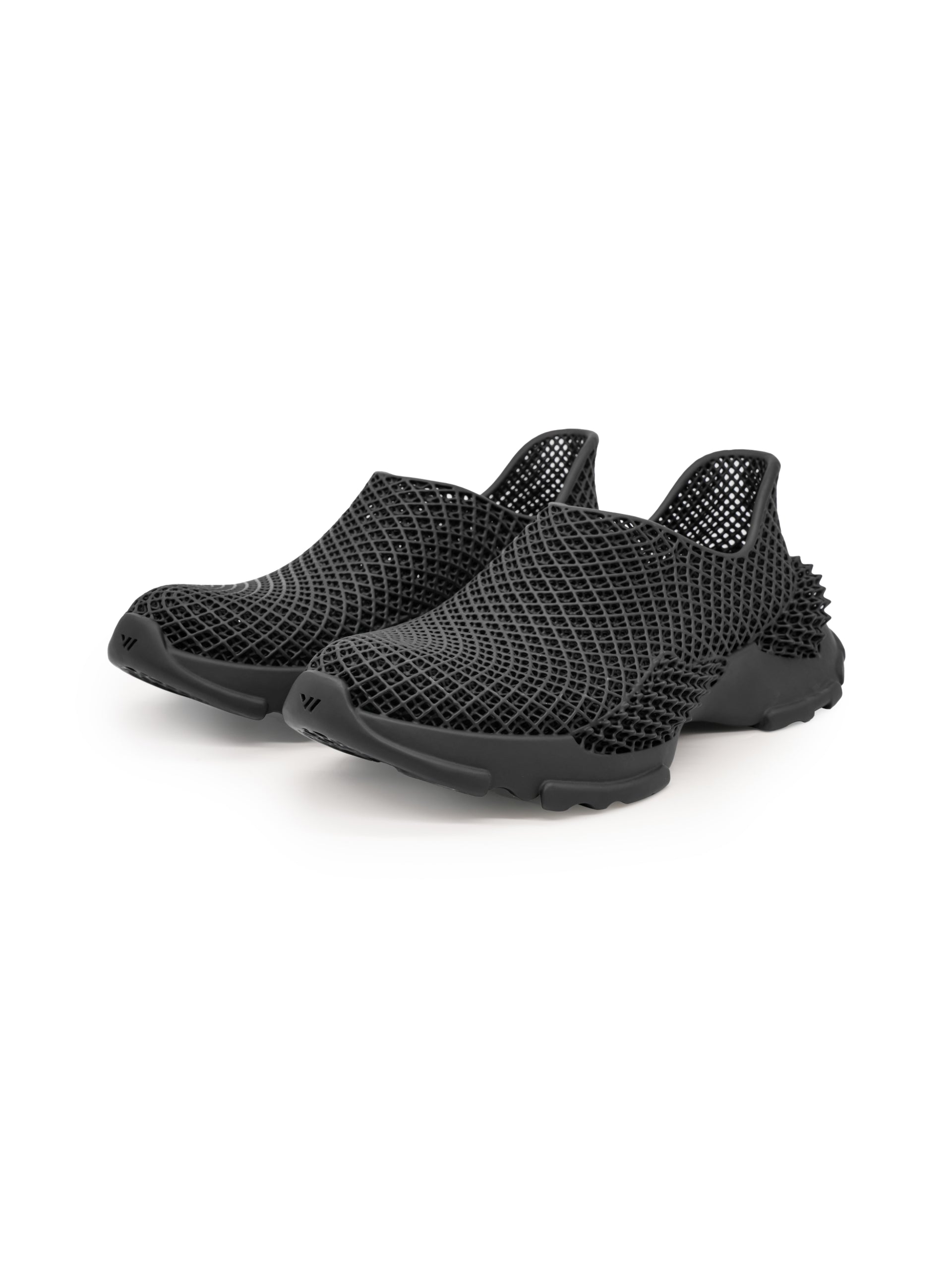 Trekker 3D Printed Sneaker Black