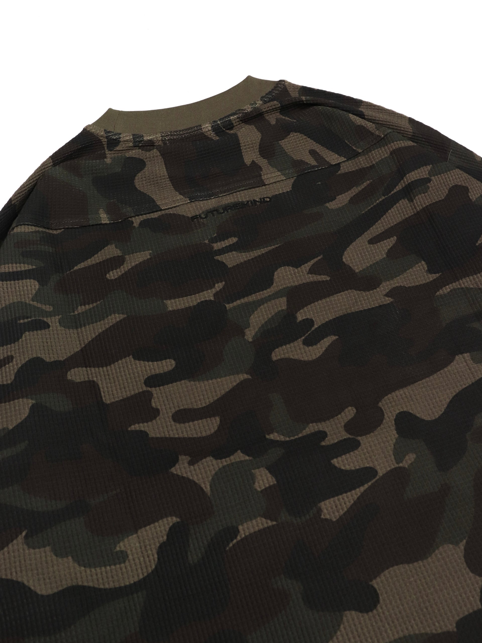 Waffle Structural Long Sleeve Camo
