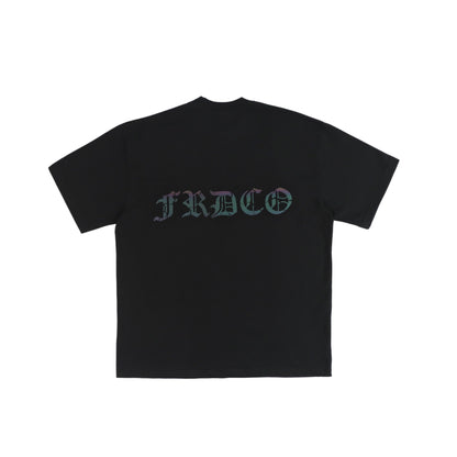 SS25 RAINBOW ESSENTIAL BLACK TEE