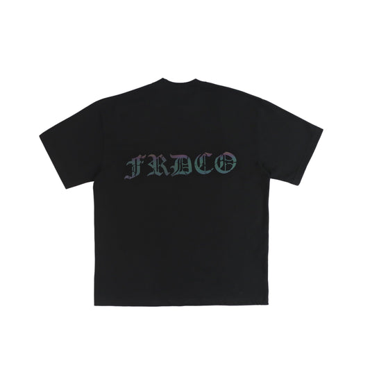 SS25 RAINBOW ESSENTIAL BLACK TEE