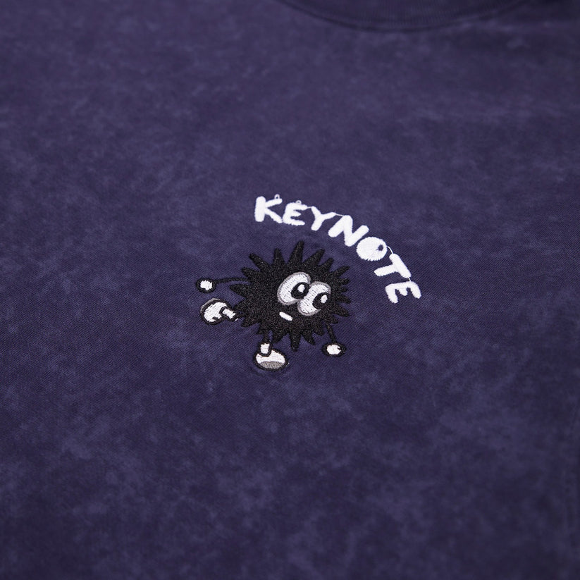 Core Basic Washed Tee Navy