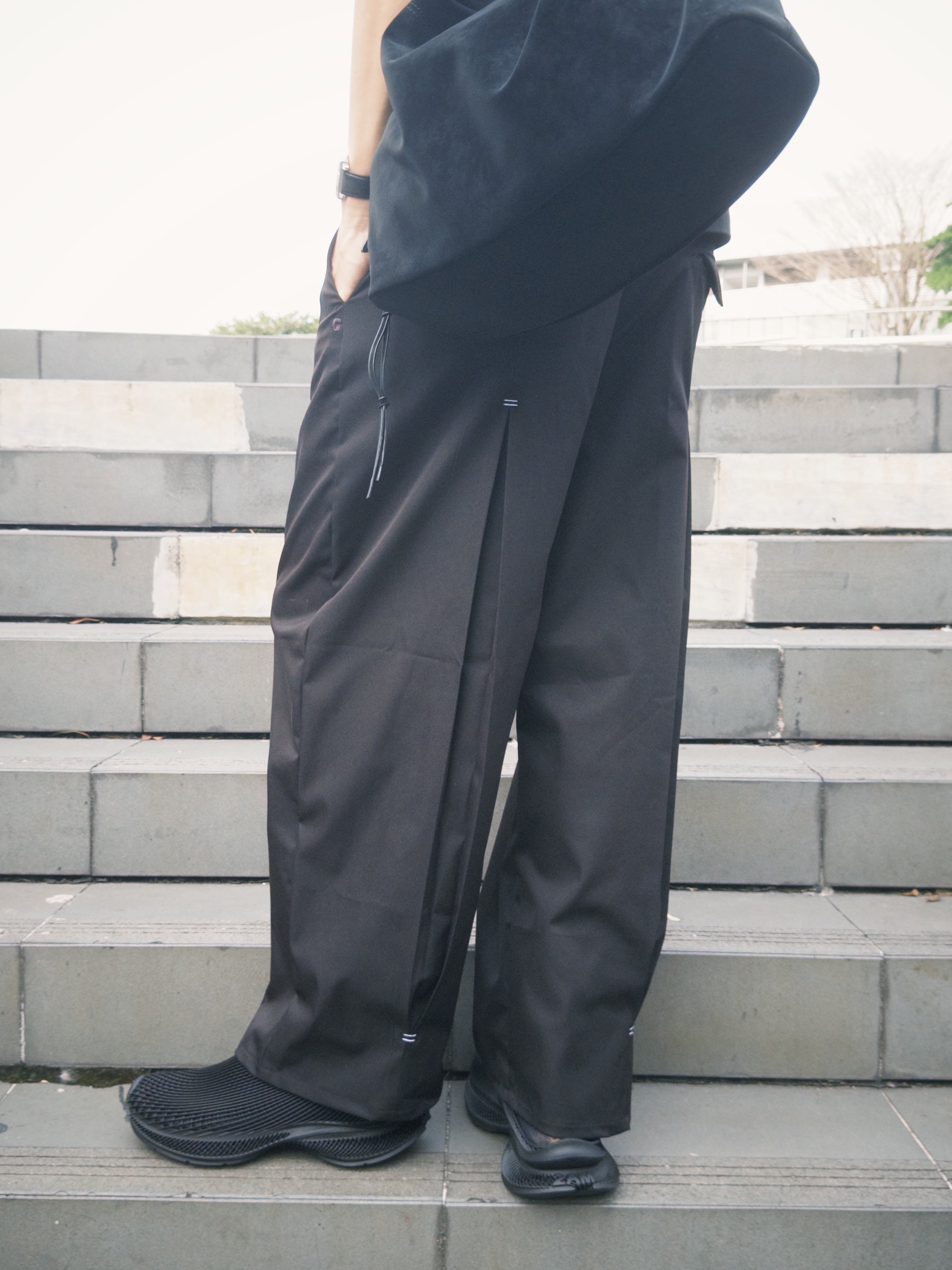 Double Pleated Pants