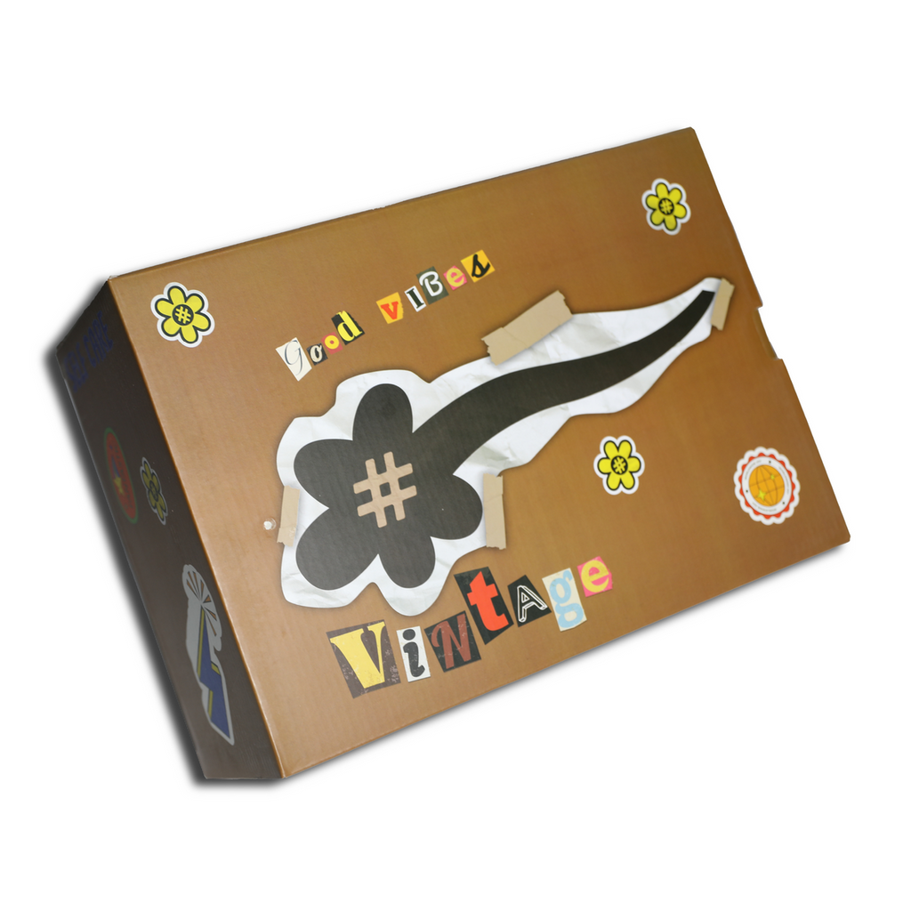 "BONE" Vintage Kicks | White