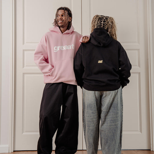 A.A Greaat Hoodie Blush Pink